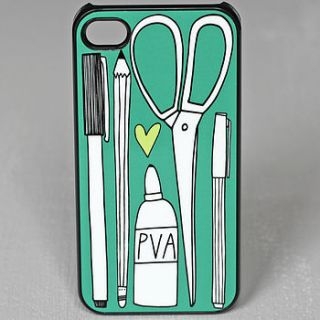 stationery case for iphone by angela chick