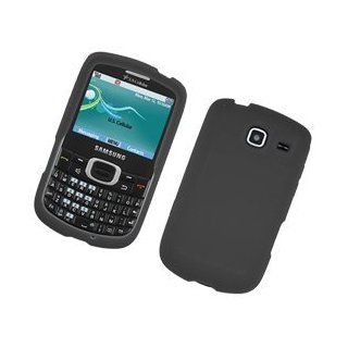 Samsung SCH R390 Freeform 4 Silicone Skin, Black [Electronics] Cell Phones & Accessories