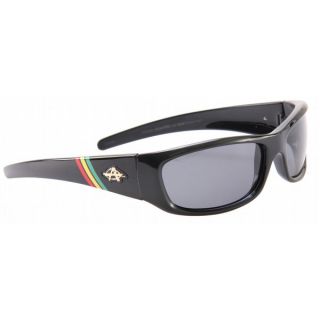 Anarchy Blacken Sunglasses 420 Ebony/Smoke Polarized Lens
