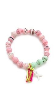 Chan Luu Breast Cancer Awareness Stretch Bracelet