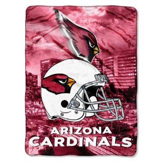 Northwest Arizona Cardinals 60x80 Royal Plush Raschel Aggression Design Blanket  Sports Fan Throw Blankets  Sports & Outdoors