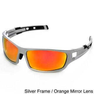 Hot Optix Men's Colored Mirror Lens Sport Sunglasses Hot Optix Sport Sunglasses