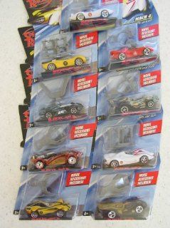 Mattel Speed Racer   Hot Wheels 1 pack. Each Car Comes with a Snap on Battle Accessory That May Vary on Each Packaged Car. Also Included Is a Mini Poster Featuring Other Speed Racer Cars. Mattel K. These Are Specially Designed Light Weight Cars and Are the