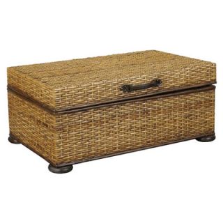 Hammary Hidden Treasures Trunk Coffee Table with Lift Top
