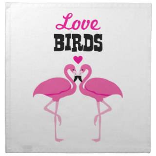 Love Birds Cloth Napkins