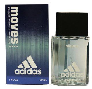 Adidas Moves By Adidas For Men. Eau De Toilette Spray 1.0 Oz / 30 Ml  Adidas Cologne  Beauty
