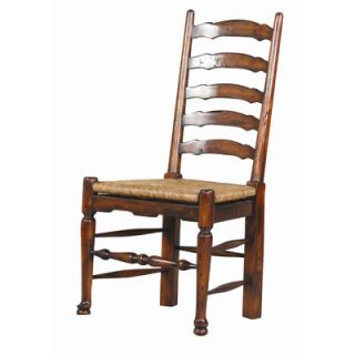 Furniture Classics LTD English Country Mahogany Ladderback Side Chair