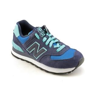 New Balance Women's 'WL574' Regular Suede Casual Shoes   Blue New Balance Sneakers