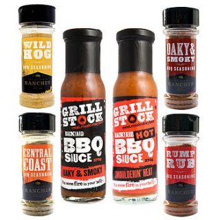 bbq sauce & seasoning kit by grillstock