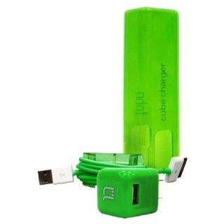 TABU Cube TP300GR USB Power Plug   Green Cell Phones & Accessories