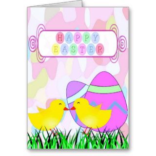 Pretty Easter Greetings Card