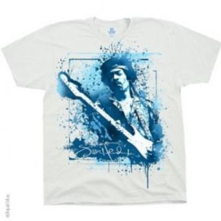 Jimi Hendrix   Hendrix Watercolor T Shirt, X Large Clothing