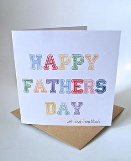 father's day wishes card by gorgeous creations