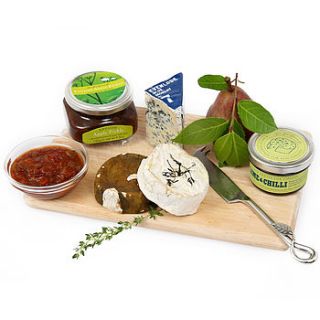 'the alex james experience' cheese gift set by wychwood deli