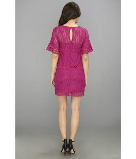 Laundry by Shelli Segal Bell Sleeve Lace Shift Dress
