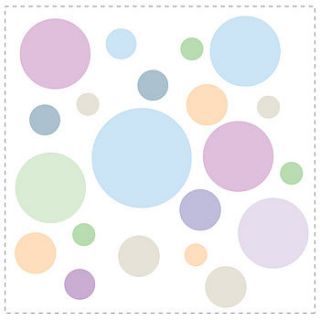 dotty dot dot wall stickers by kidscapes wall stickers