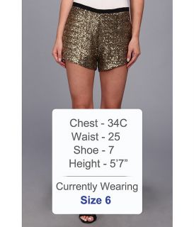 StyleStalker Goldfinger Sequin Shorts