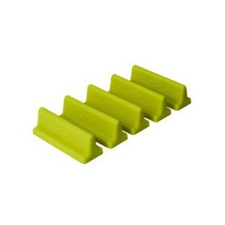 Long Divitz for Silicone Drawer Organizers Lime   Flatware Organizers