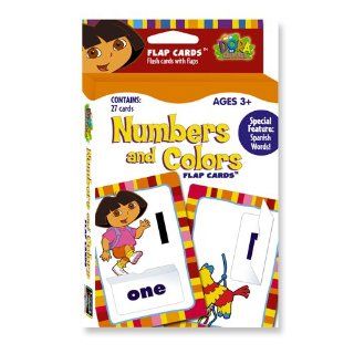 Dora the Explorer Numbers and Colors Flap Cards by Learning Horizons Toys & Games