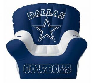 Dallas Cowboys Inflatable Chair w/Built In Stereo Speakers —