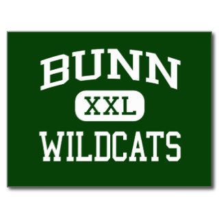 Bunn   Wildcats   High   Bunn North Carolina Post Card