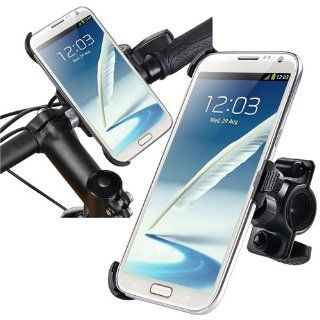eForCity Bicycle Phone Holder Mount compatible with Samsung© Galaxy Note II / Note 2 N7100 Cell Phones & Accessories