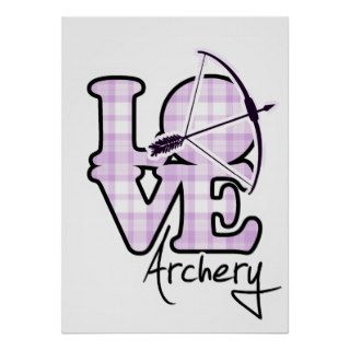 Love Archery Posters