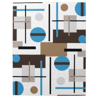 Retro style Abstract design pattern Puzzles