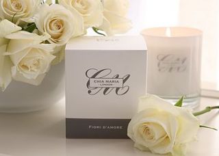 luxurious soy wax scented candle by chia maria london