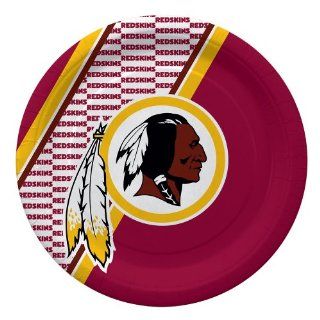 Washington Redskins Paper Plates   Tailgate Party Supplies   20 per Pack Health & Personal Care