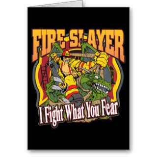 Fire Slayer Firefighter Card