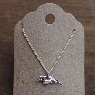 tiny jaw pendant by kate gilliland jewellery