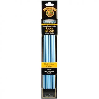 Double Point Knitting Needles 5 Pack, 8in, Size 10   Blue