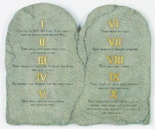 Shop Ten Commandments Step Stone   Stepping Stone at the  Home Dcor Store. Find the latest styles with the lowest prices from Spoontiques