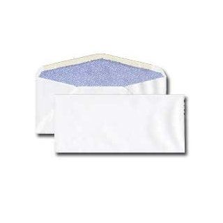 #10 Regular Envelope   Blue Inside Tint   #24 White (4 1/8 x 9 1/2) (Box of 500)  Business Envelopes 