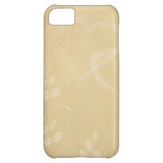 Sand Color Vintage Hearts iPhone 5C Cases