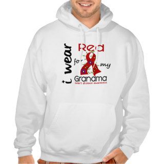 I Wear Red For My Grandma 43 Heart Disease Sweatshirt