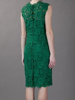 Valentino Fitted Lace Dress