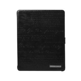 Zenus USA, Inc. Masstige Lettering Diary Cover Case for Apple iPad 4 with Retina Display,  iPad 3 and iPad 2, Black (ZIPD3SL1FBBK) Computers & Accessories