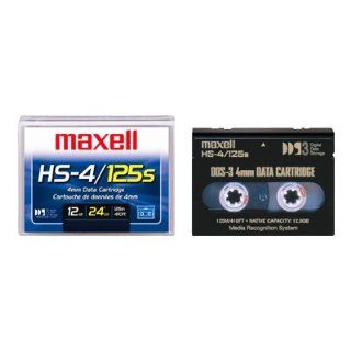 Maxell HS 4/125s   DAT x 1   12 GB   storage media (200025)   Electronics