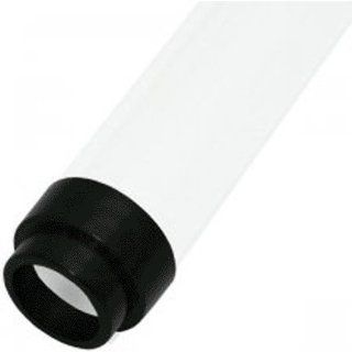 48" CLEAR PLASTIC PROTECTIVE TUBE GUARD FOR FLUORESCENT BULBS