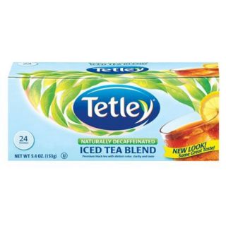 Tetley Naturally Decaffeinated Iced Tea Bags 24 ct.