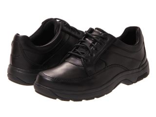 Dunham Midland Oxford Black Polished Leather