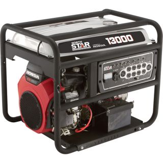 NorthStar Generator — 13,000 Surge Watts, 10,500 Rated Watts, Electric Start, EPA and CARB-Compliant  Portable Generators