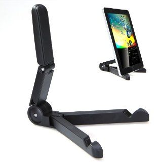 Portable Black Fold up Stand Holder for Apple iPad Mini/Kindle Fire/Samsung Galaxy Tab/Other Tablets(7" 10") Computers & Accessories