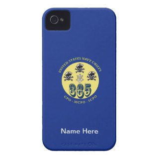 US Navy Chiefs 365 Shield iPhone 4 Case Mate Case