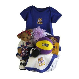 LSU Baby Girl Gift Basket ***TOUCHDOWN  Baby