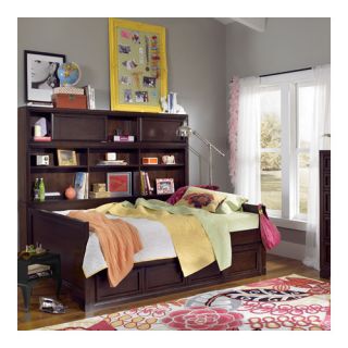 Discovery World Furniture Bookcase Daybed with 3 Drawers and Trundle