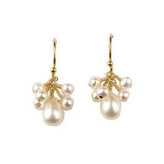 Meg Carter Designs Freshwater Pearl "Pearl Cascade" Earrings Meg Carter Jewelry