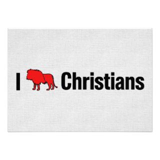I Lion Christians Invites